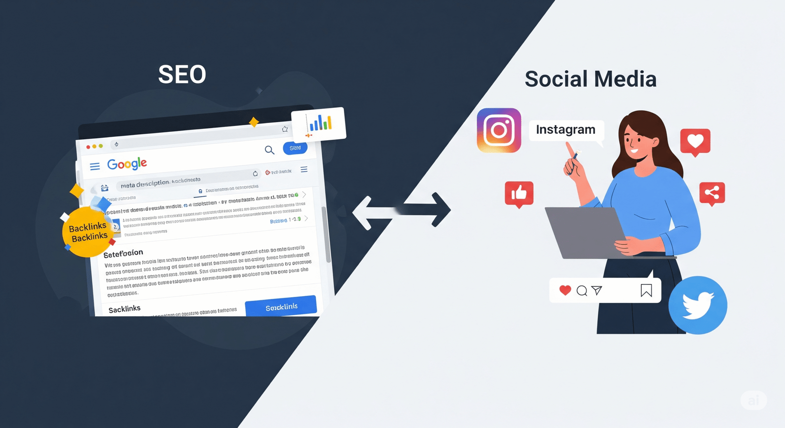 SEO vs. Social Media